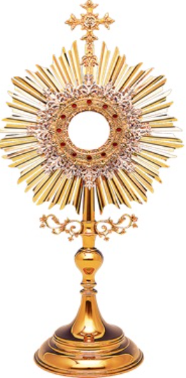 Holy Light Monstrance with Redstone Accents