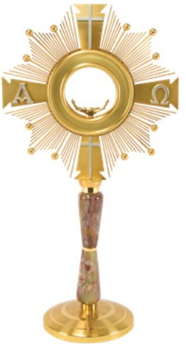 Heavenly Alabaster Monstrance