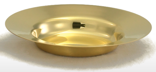Divine Serenity 6-3/8" Deep Well Paten with 24K Gold Plating