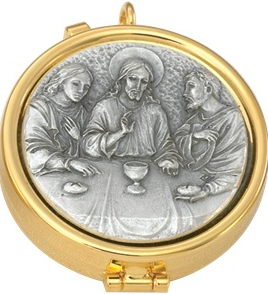 Sacred Journey Gold Plated Pyx for the Precious Body of Christ