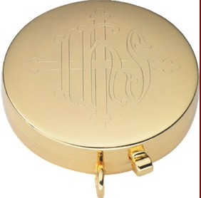 Holy Communion Pyx - Gold Edition