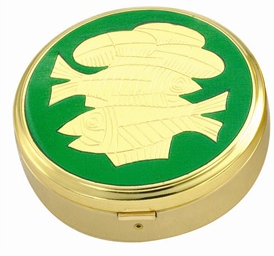 Sacred Grace Gold-Plated Pyx: Safeguarding the Precious Body of Christ