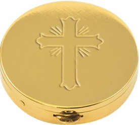 Sacred Vessel Gold-Plated Pyx: Safeguarding the Body of Christ