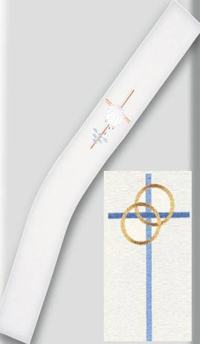 Eternal Blessings: Dual-Purpose Wedding and Baptismal Stole