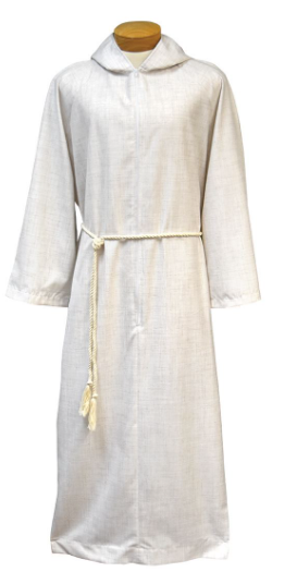 Divine Harmony: Server Alb with Tailored Details and Raglan Sleeves