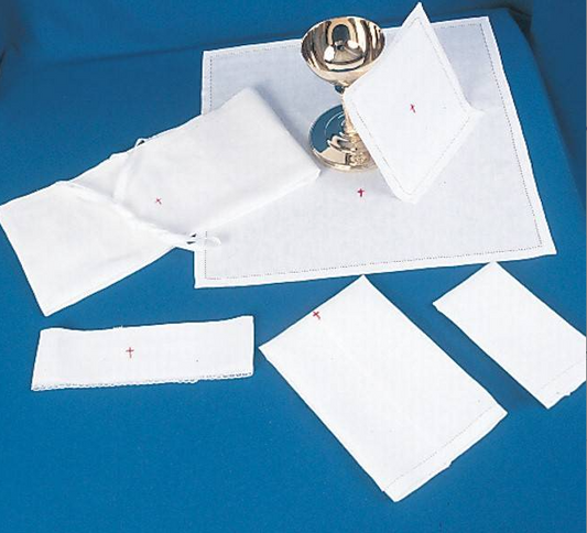 Sacred Pall Linen-Cotton Blend with Custom Cross or Symbol Designs