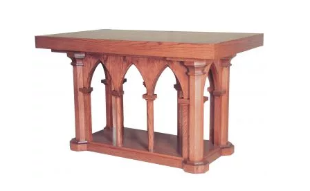 Grandeur Worship Altar with Refined Design for Reverent Ceremonies