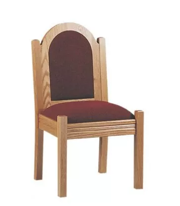 Sculpted Side Chair with Luxurious Upholstery and Comfort Plus Cushion for Extended Sitting