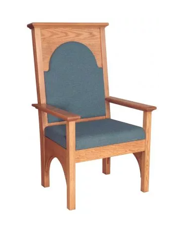 Celestial Comfort Celebrant Chair with Upholstered Seat and Back