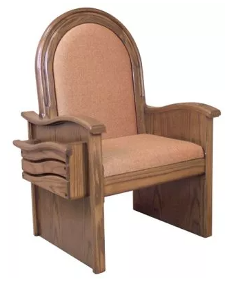 Serene Presence Celebrant Chair with Premium Upholstered Support