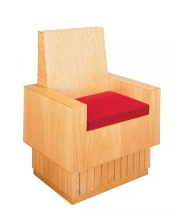 Serene Elegance 3703 Low Back Chair with Upholstered Wood Back