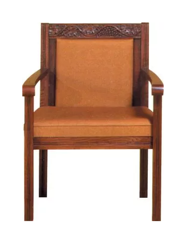 Eternal Peace 5030C Sanctuary Center Chair with Comfortable Upholstered Back