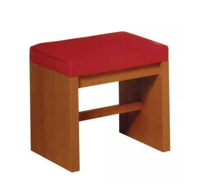 Plush Rest Fixed Cushion Stool for Comfortable and Convenient Seating