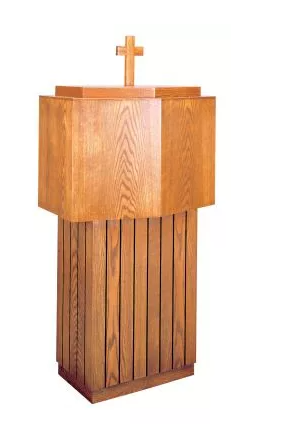 Sacred Reflection Baptismal Font with Polished Stainless Steel Basin for Purification and Rebirth