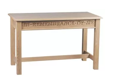 The Eternal Grace Communion Table with Refined Simplicity for Worship Ceremonies