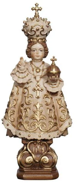 Christ the Child of Prague, Ever Reigning from the Cradle to the Cross - 5 Inches