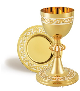 European 24K Gold Plated Chalice – A Masterpiece of Sacred Elegance