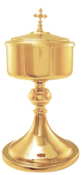 Luminous Grace Gold Ciborium