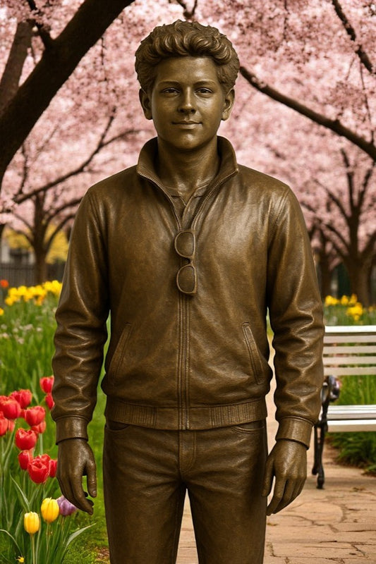 Carlo Acutis Statue 5-1/2 feet Life Size Bronze Statue