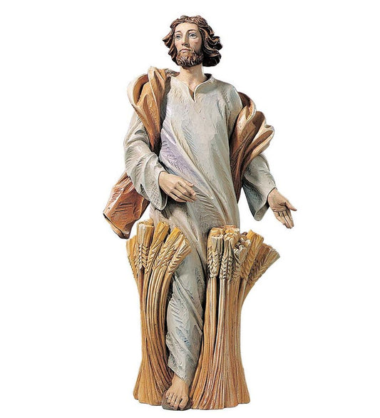 Fiberglass Corpus Jesus in the Wheat Field Statue | Made in Italy