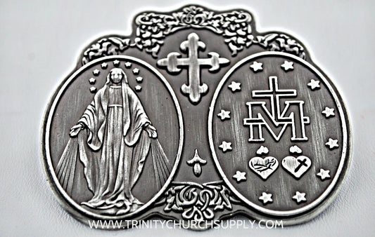 Miraculous Medal Visor Clip for your car! 6/pk
