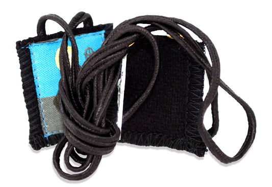 Authentic Catholic Scapular - 100% Wool (Saint Benedict Black Scapular)