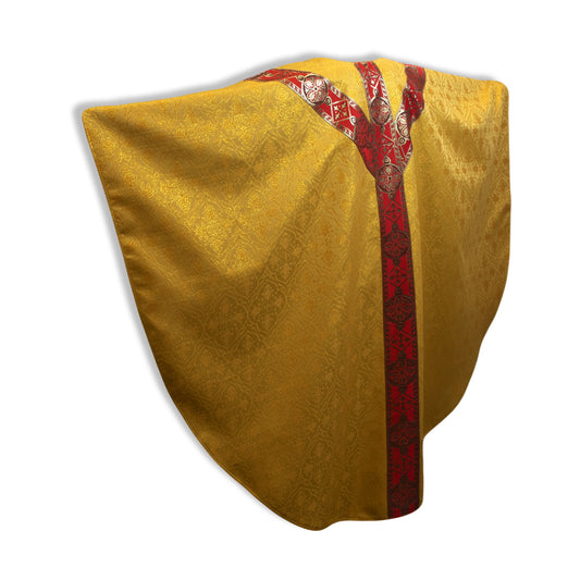 Venerare - St. Andrew Cross Design, Gold/Red