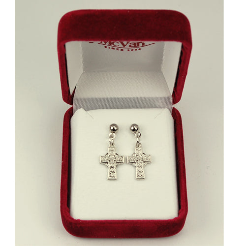RF CELTIC CROSS EARRINGS