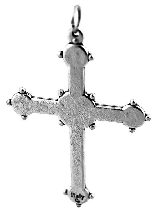 Baroque Consecration Cross Pendant