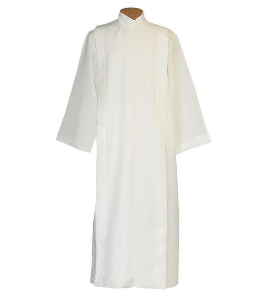 Deacon Alb, Plain alb style suitable for deacons, priests, and servers Size - Large
