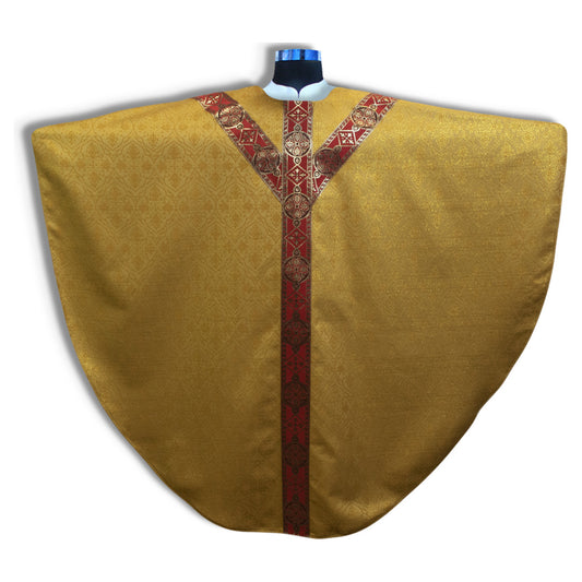 Venerare - St. Andrew Cross Design, Gold/Red