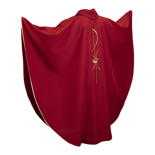 Solavari 1205 - Red - Gold Chi Rho