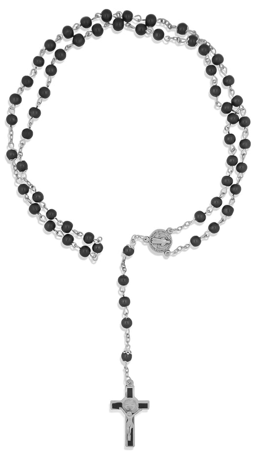 Saint Benedict Rosary and Book Gift Set