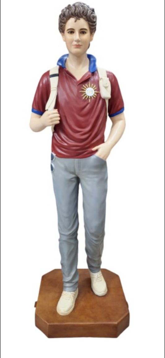 Carlo Acutis Statue Patron of the Internet 11 Inches tall