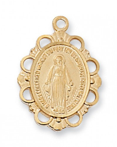 G/SS MIRACUL MEDAL 18 CH & B"