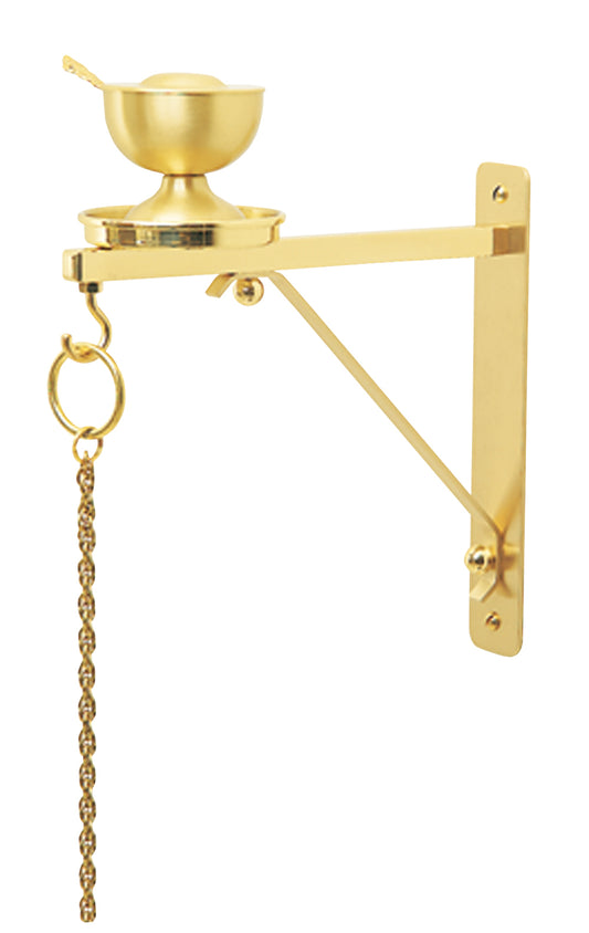 Satin Bronze Wall Display with 10-Inch Extension
