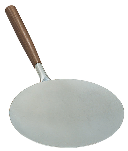 Stainless Steel Serving Tray with Walnut Handle and Vinyl Case