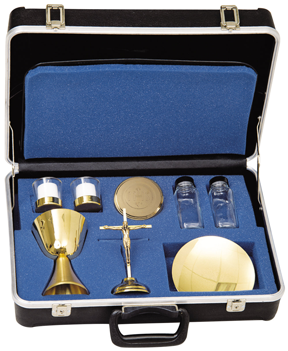 Sacramentum Portatile – 24k Gold-Plated Portable Mass Set with Compartments