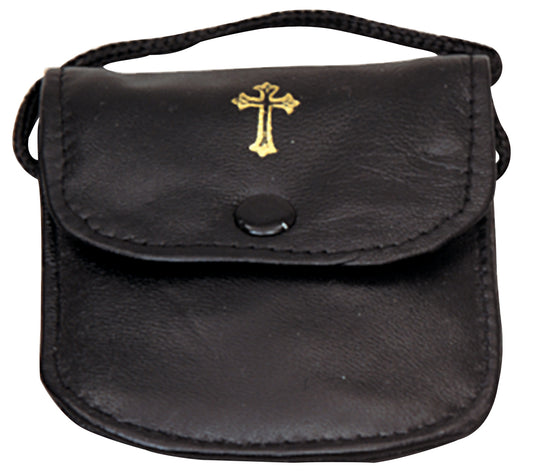 Blessed Protection Leather Burse