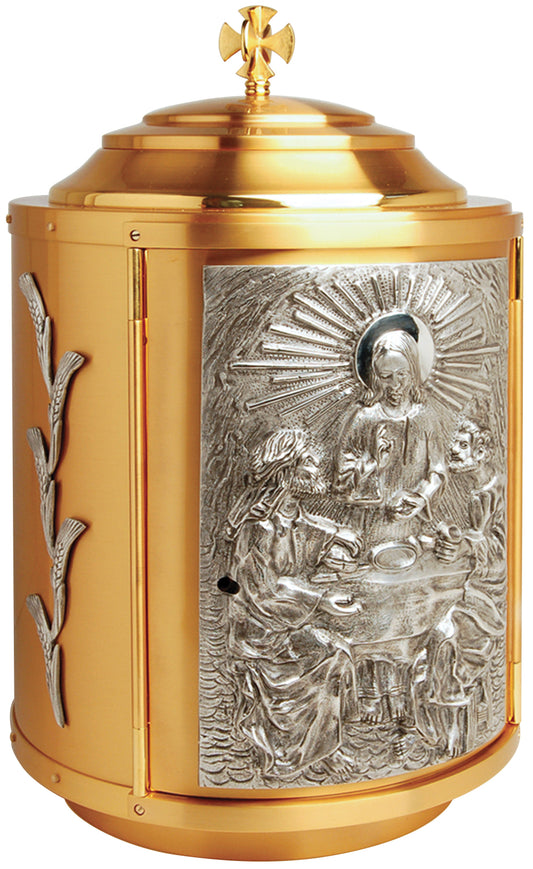 Opulent Radiance 24K Gold-Plated Interior with Silver-Plated Accents and Bright Gold Finish