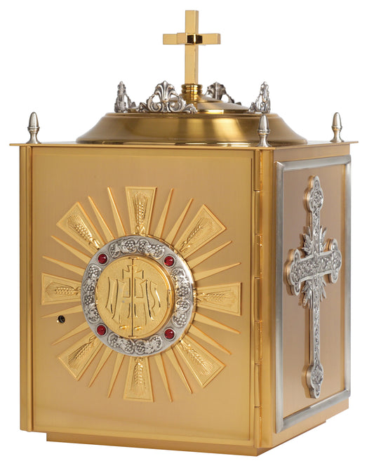 Radiant Luxe 24K Gold-Plated with Bright Gold Interior and Silver Accented Design