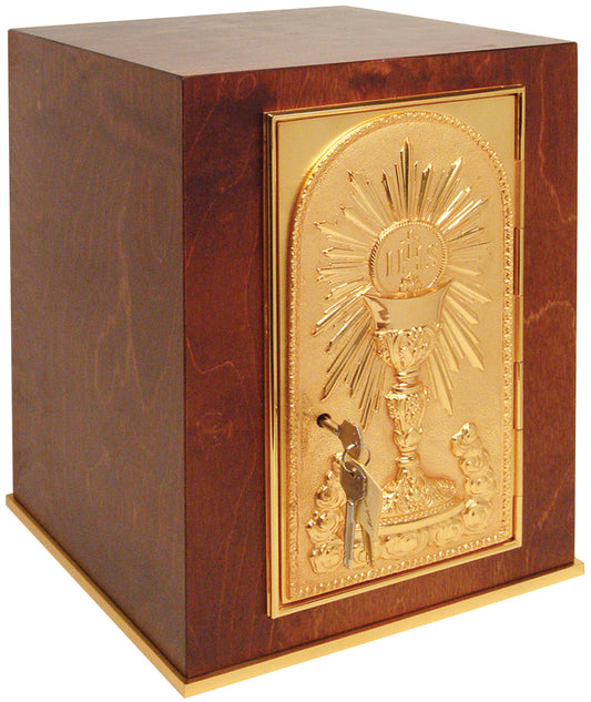 Regal Goldwood 24K Gold-Plated Door, Base Frame, and Interior with Bright Gold Finish