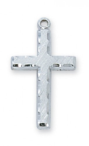 STERLING SILVER CROSS WITH