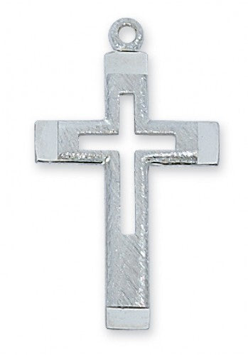 SS CUT OUT CROSS 18 CH&BX"