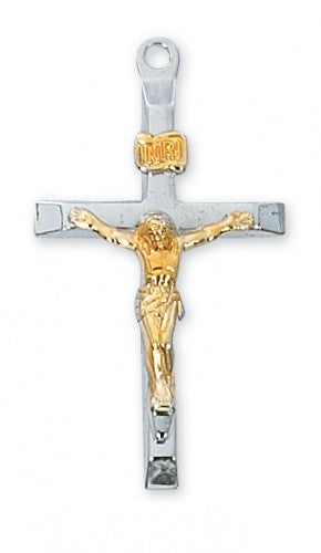 Sterling Silver Cross on a 20" Chain with a gift box