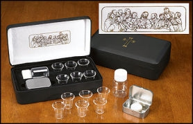 Last Supper Portable Communion Set