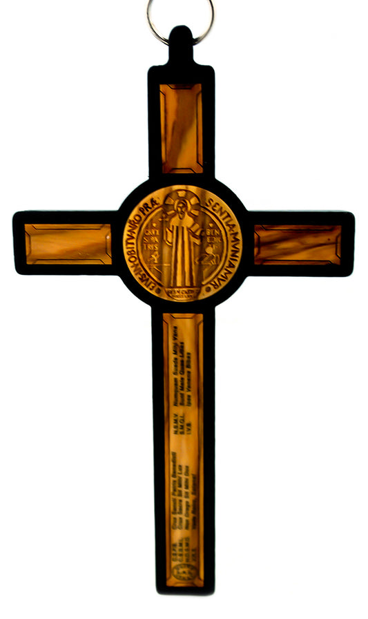 Deluxe Saint Benedict Wall Cross, 5" x 3"