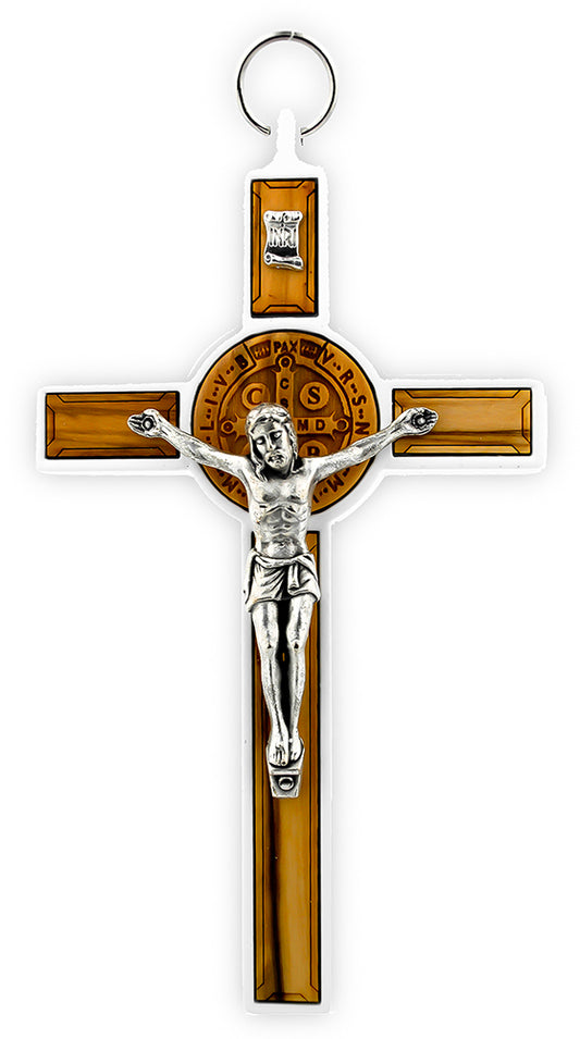 Deluxe Saint Benedict Wall Cross, 5" x 3"