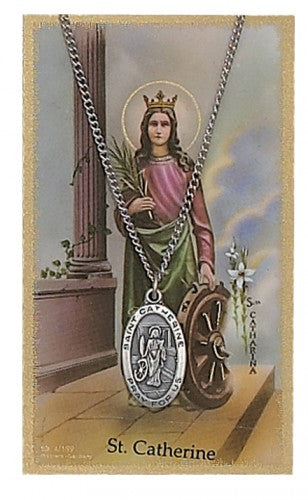 ST CATHERINE PRAYER CARD SET