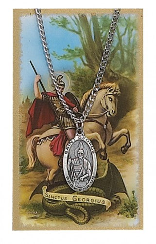ST GEORGE PRAYER CARD SET